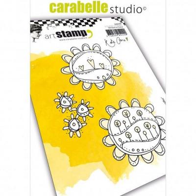 Carabelle Cling Stamps - Sonnenblumen